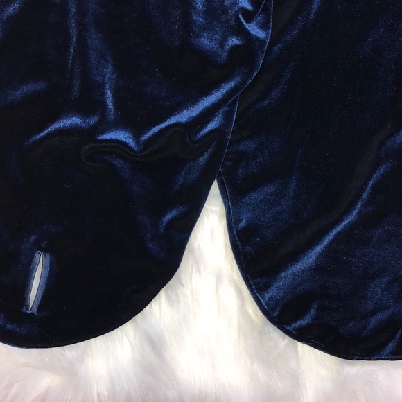 SLNY BLUE VELVET Shawl/Wrap NWT - Picture 4 of 7